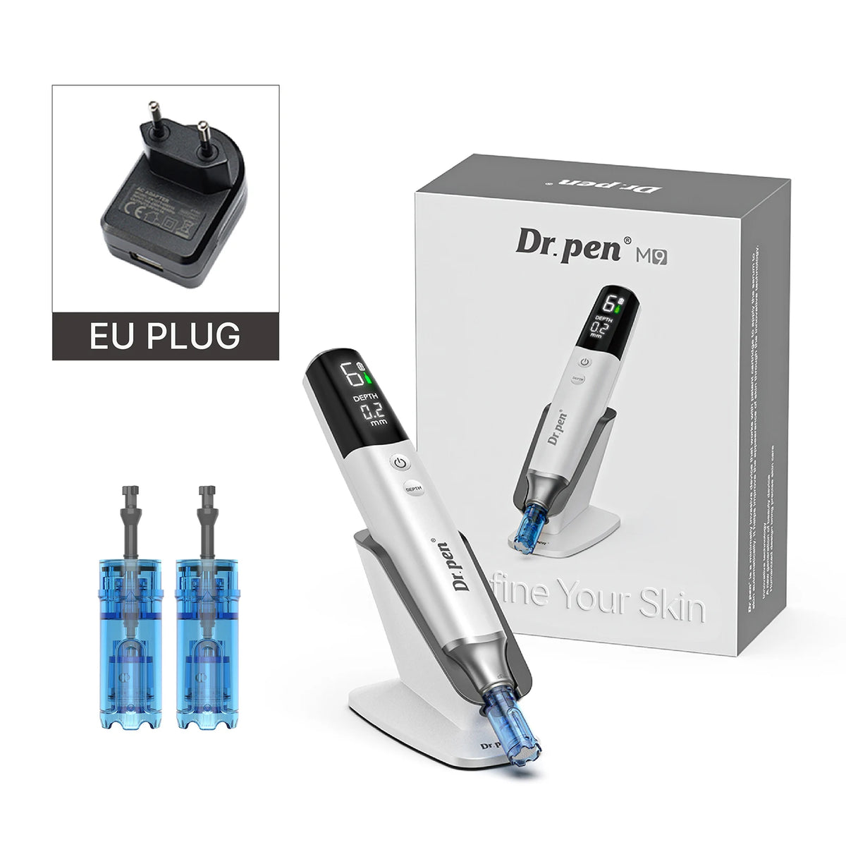 Dr.pen M9 Microneedling Device With Hello Face M300 LED Mask