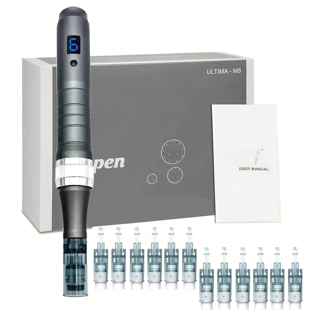 M8 Wireless Microneedling Derma Pen For Skin Care Treatment