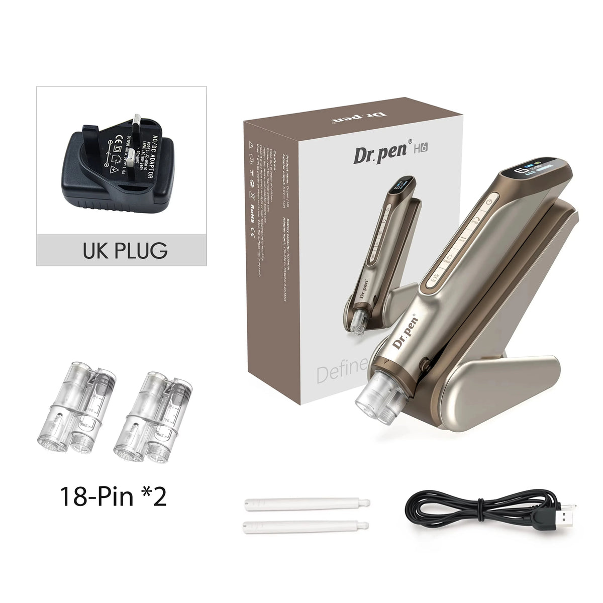 Dr. Pen H6 Advanced Serum Infusion Microneedling Pen