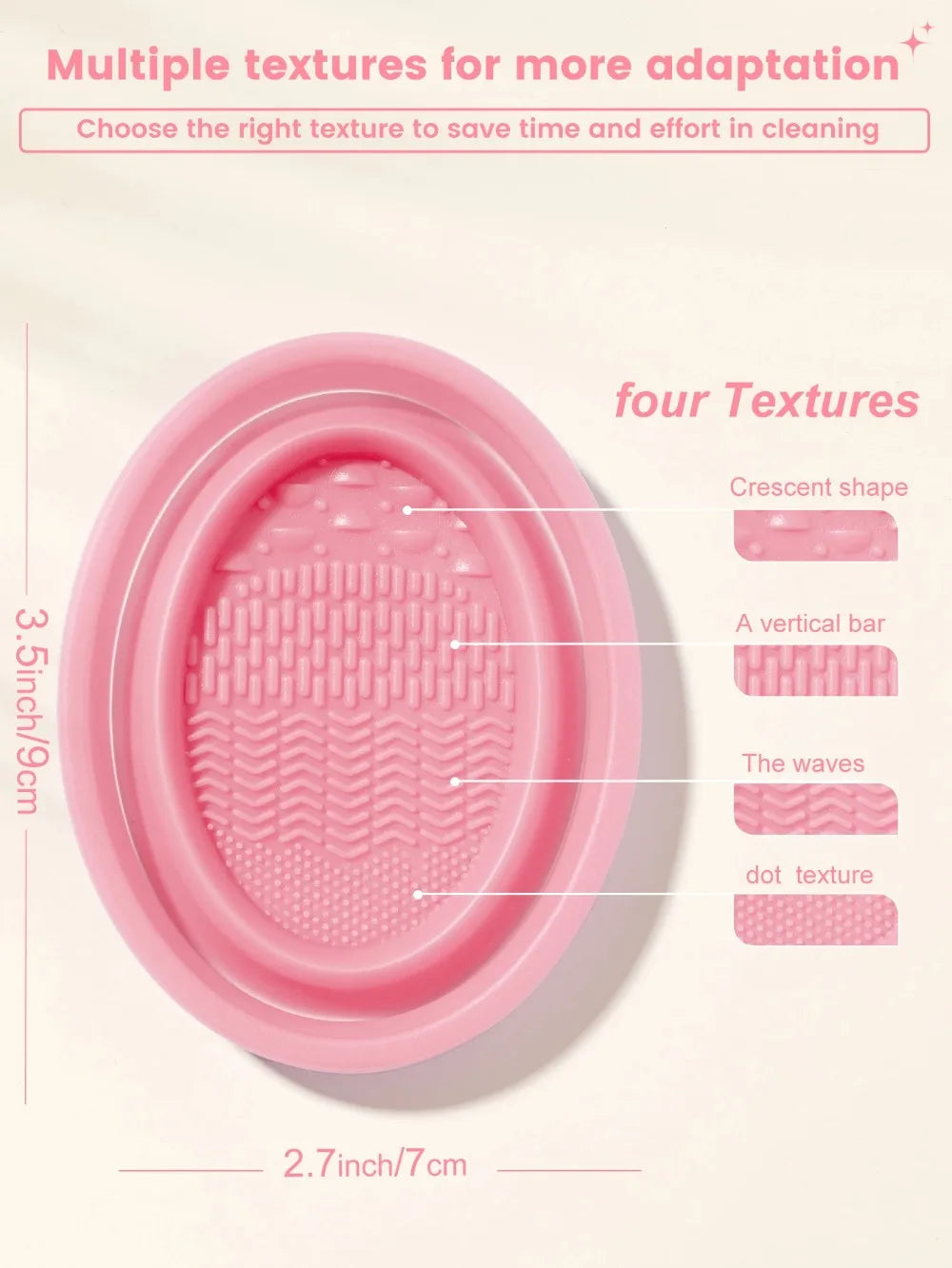 Complete Makeup Brush Set With Sponges, Puffs And Cosmetic Bag
