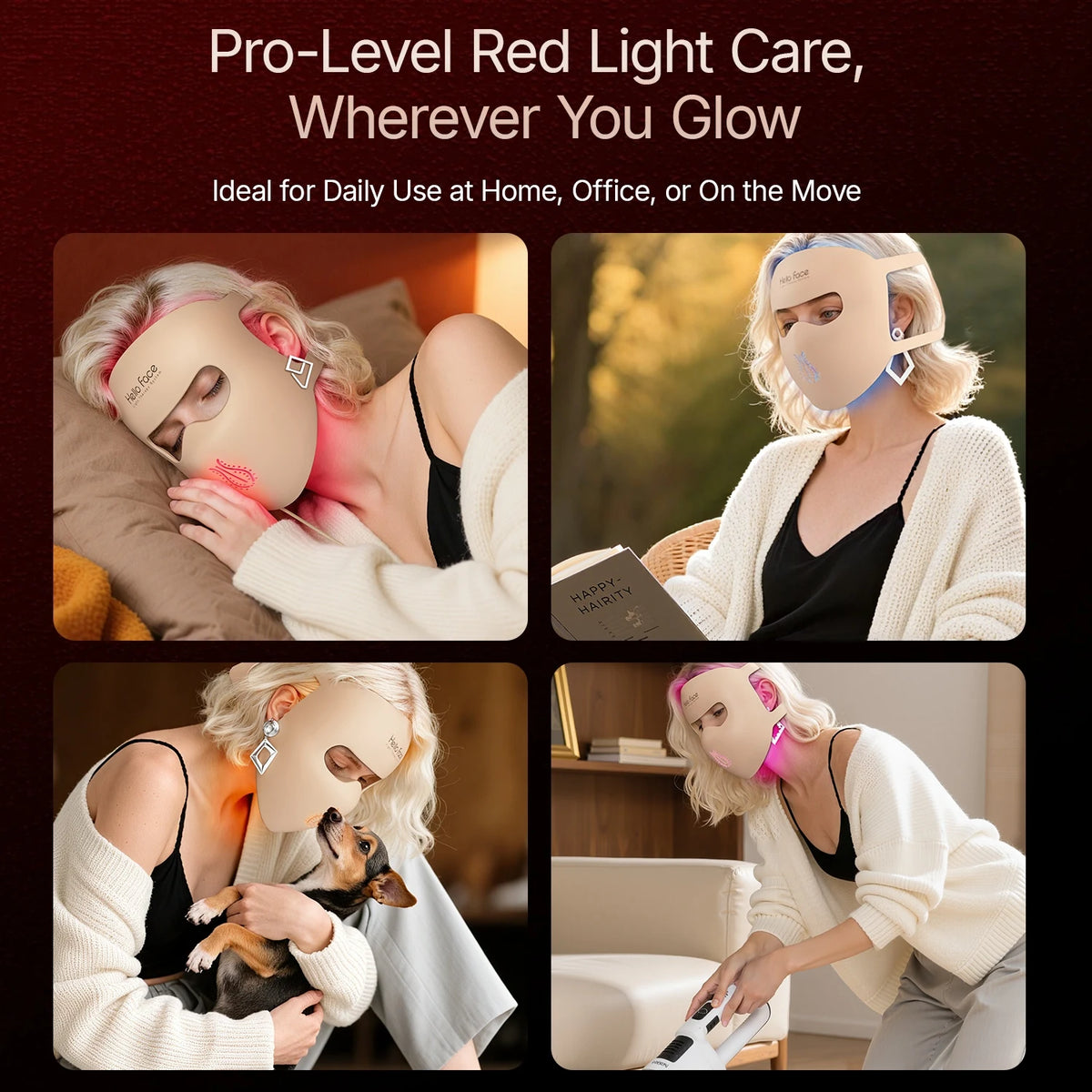Dr.pen M9 Microneedling Device With Hello Face M300 LED Mask