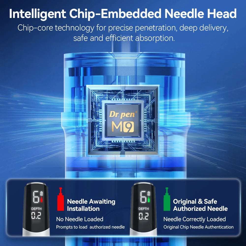 Dr.pen M9 Microneedling Device With Hello Face M300 LED Mask
