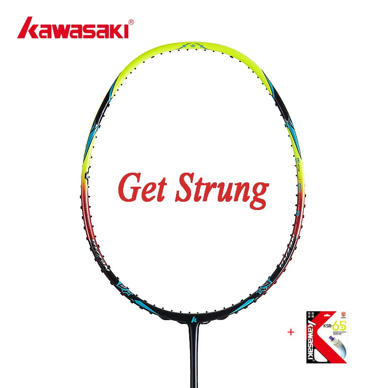 Kawasaki 5U Badminton Racket Professional Super Light Offensive Type High Graphite Badminton Racquet For Training NeZha 35