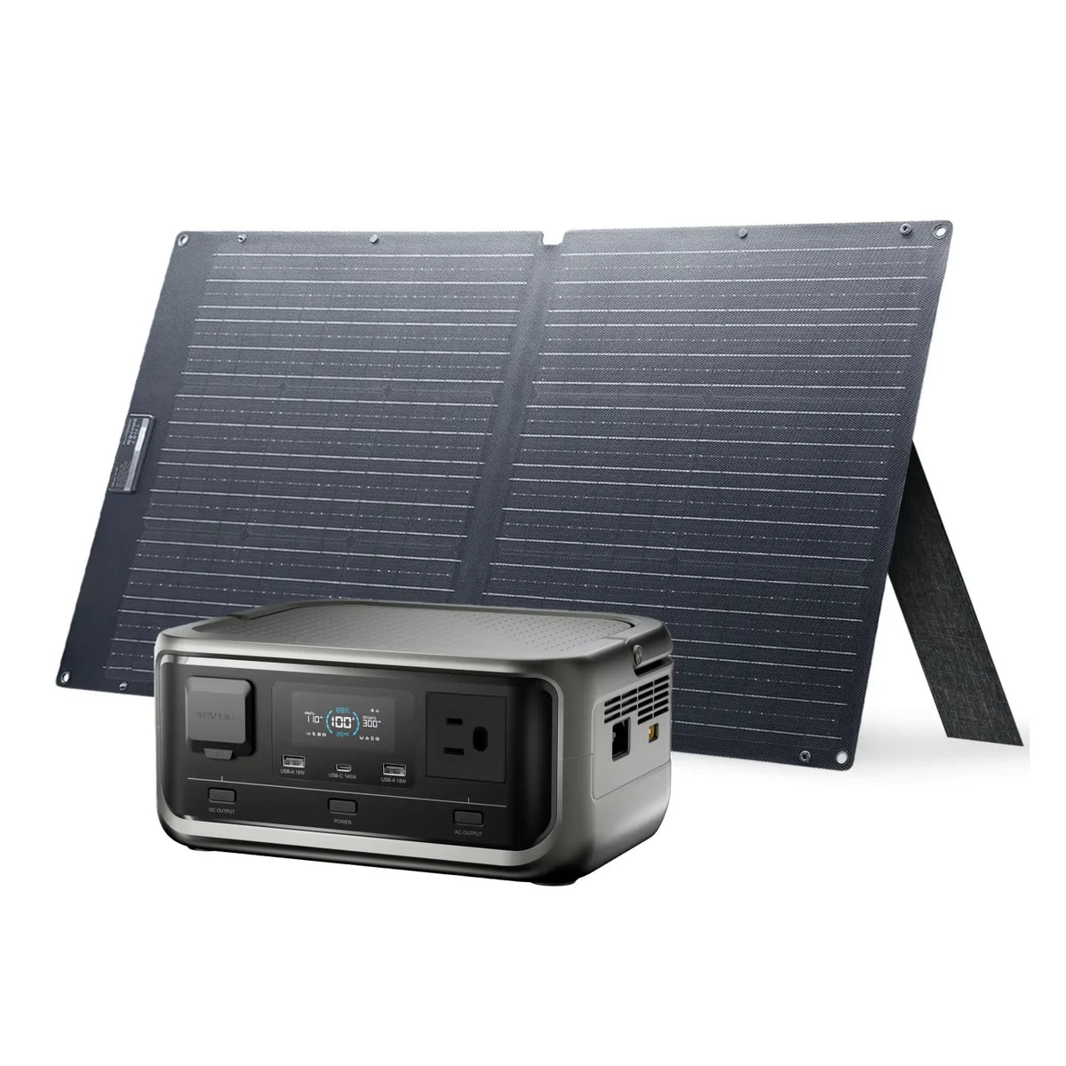 ALLPOWERS VOLIX P300 Portable Solar Generator With Monocrystalline Panel