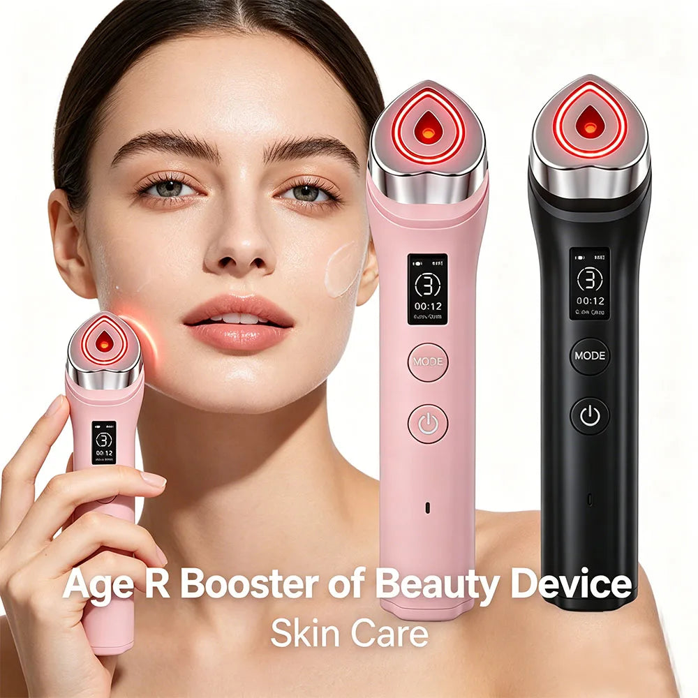 Age-R Booster Facial Skin Care Device for Home Beauty Treatments