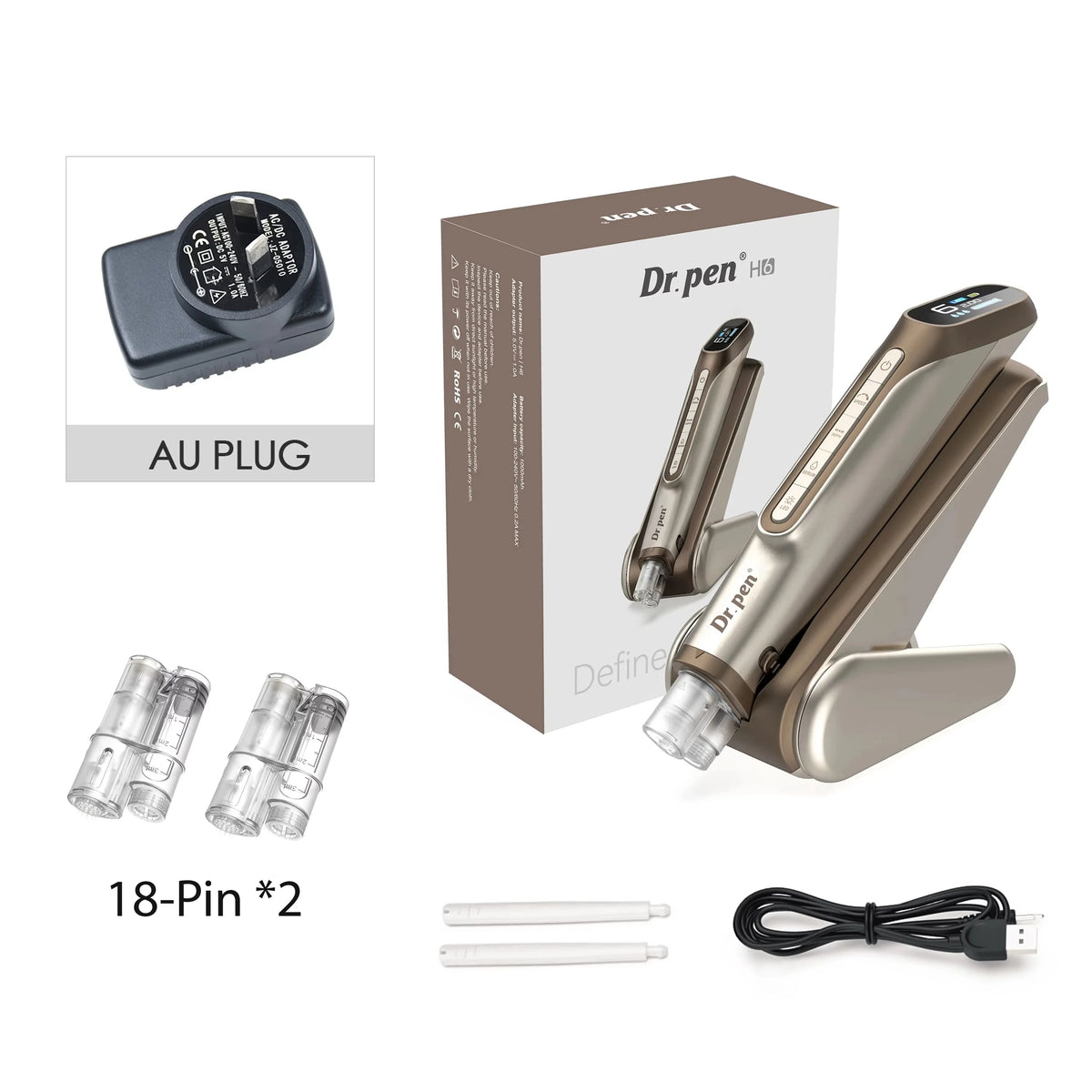 Dr. Pen H6 Advanced Serum Infusion Microneedling Pen