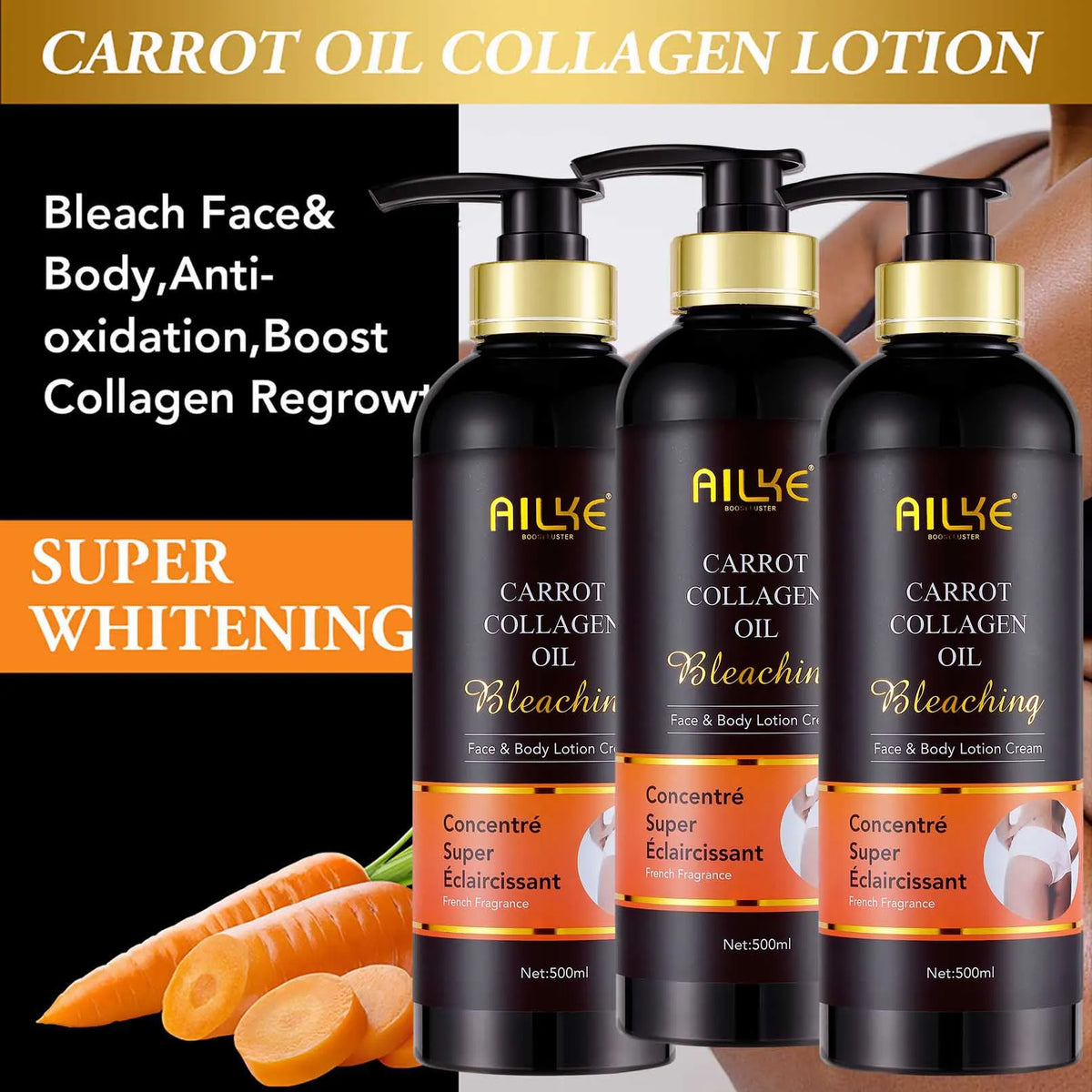 AILKE Skin Brightening Serum For Dark Spots And Even Tone