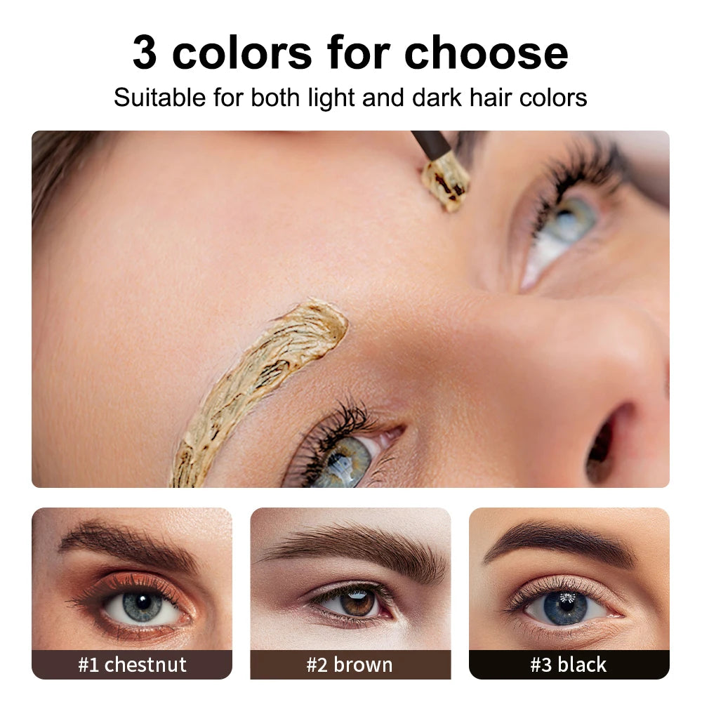 Lakerain Eyelash And Brow Tint Kit For Easy DIY Use