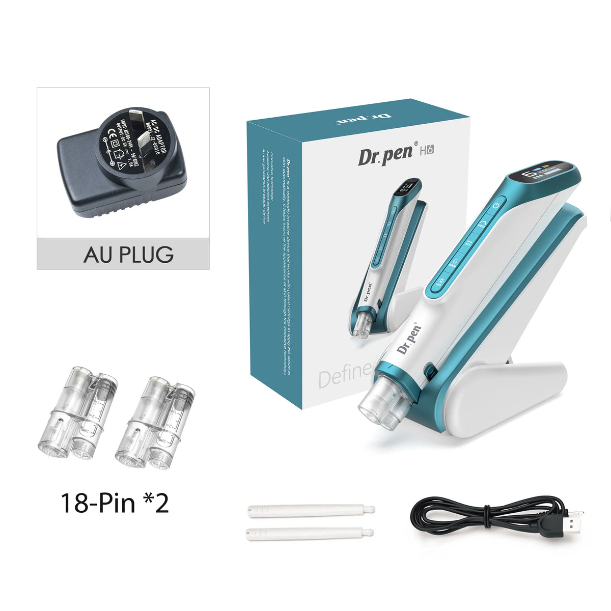 Dr. Pen H6 Advanced Serum Infusion Microneedling Pen
