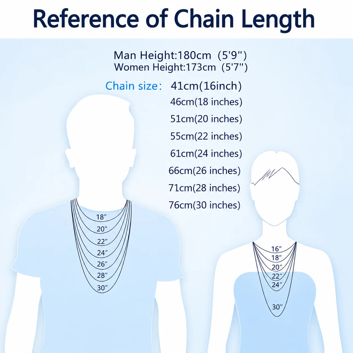 Waterproof Fade Resistant Cuban Link Chain Necklace for Everyday Wear