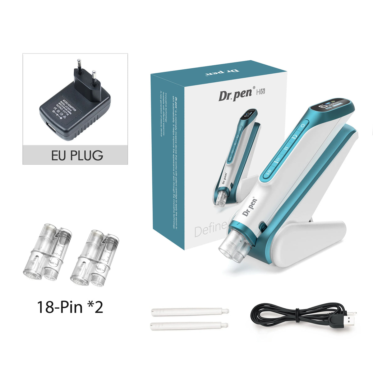 Dr. Pen H6 Advanced Serum Infusion Microneedling Pen