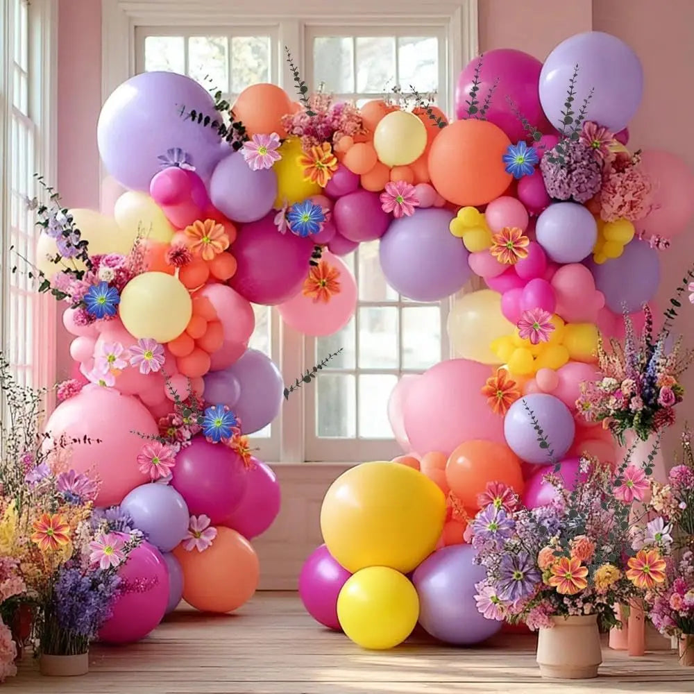 Halloween Balloon Garland Arch Kit for Spooky Party Decorations
