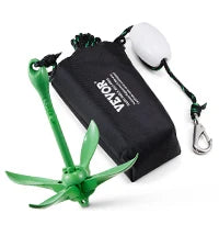 SucceBuy Kayak Anchor Kit With Folding Anchor And Storage Bag