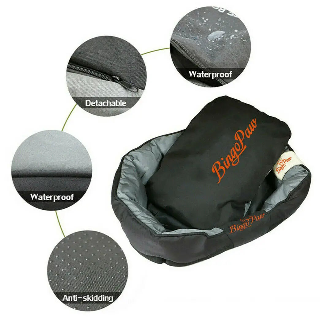 BINGOPAW Waterproof Orthopedic Sofa Bed For Dogs And Cats