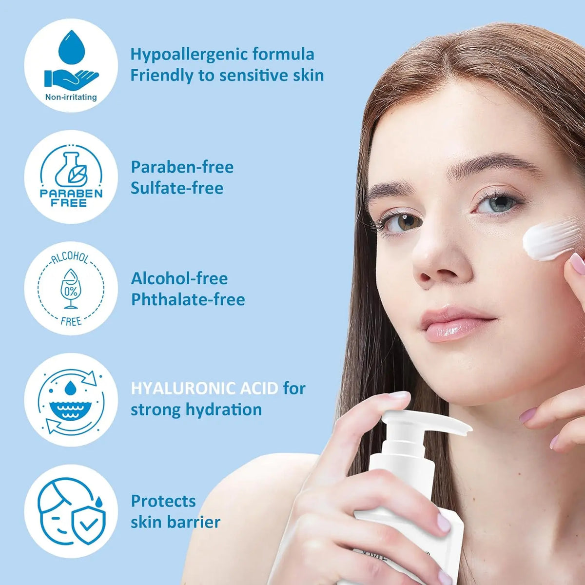 YMEYFAN Five In One Hyaluronic Acid Skincare Set For Hydration