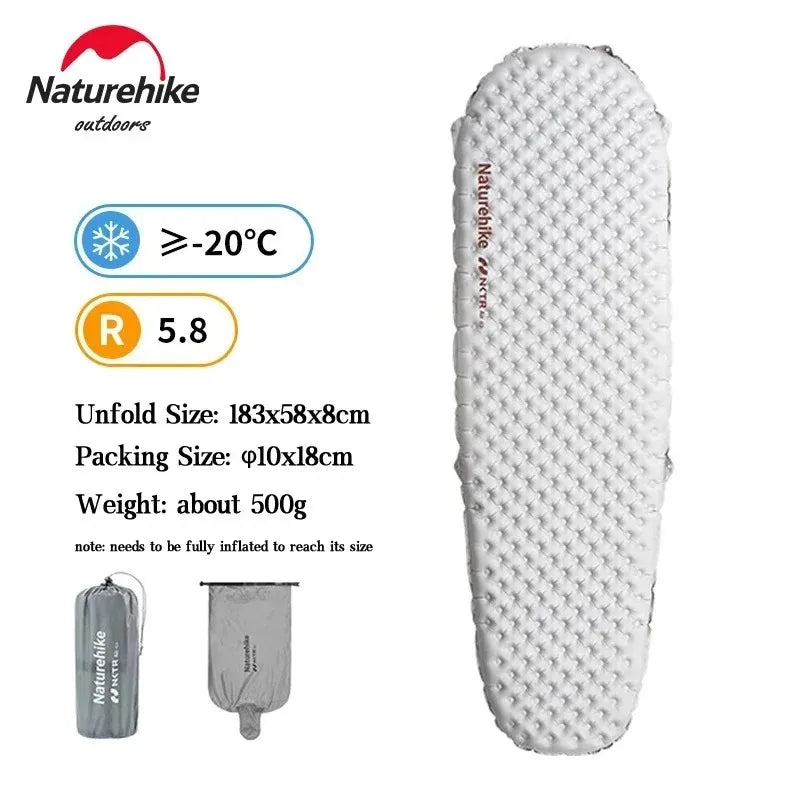 Naturehike Inflatable Camping Sleeping Pad For Outdoor Adventures