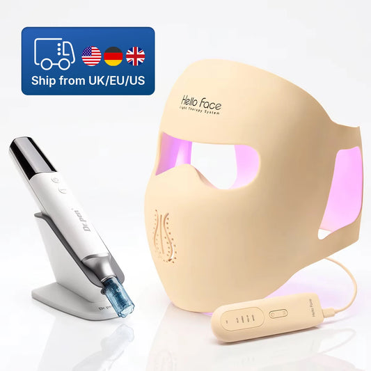 Dr.pen M9 Microneedling Device With Hello Face M300 LED Mask