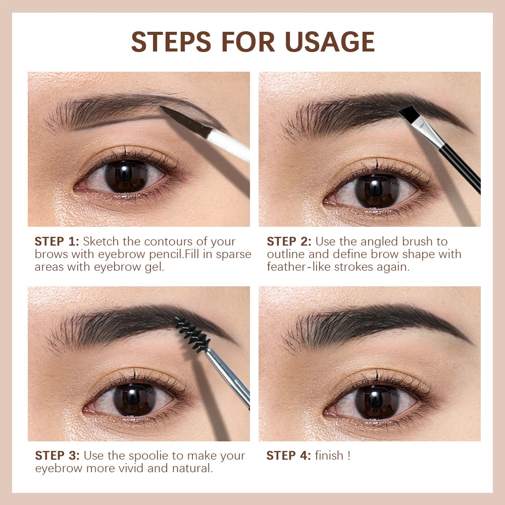 Lakerain Waterproof Long Lasting Eyebrow Gel For Smudge Resistant Wear