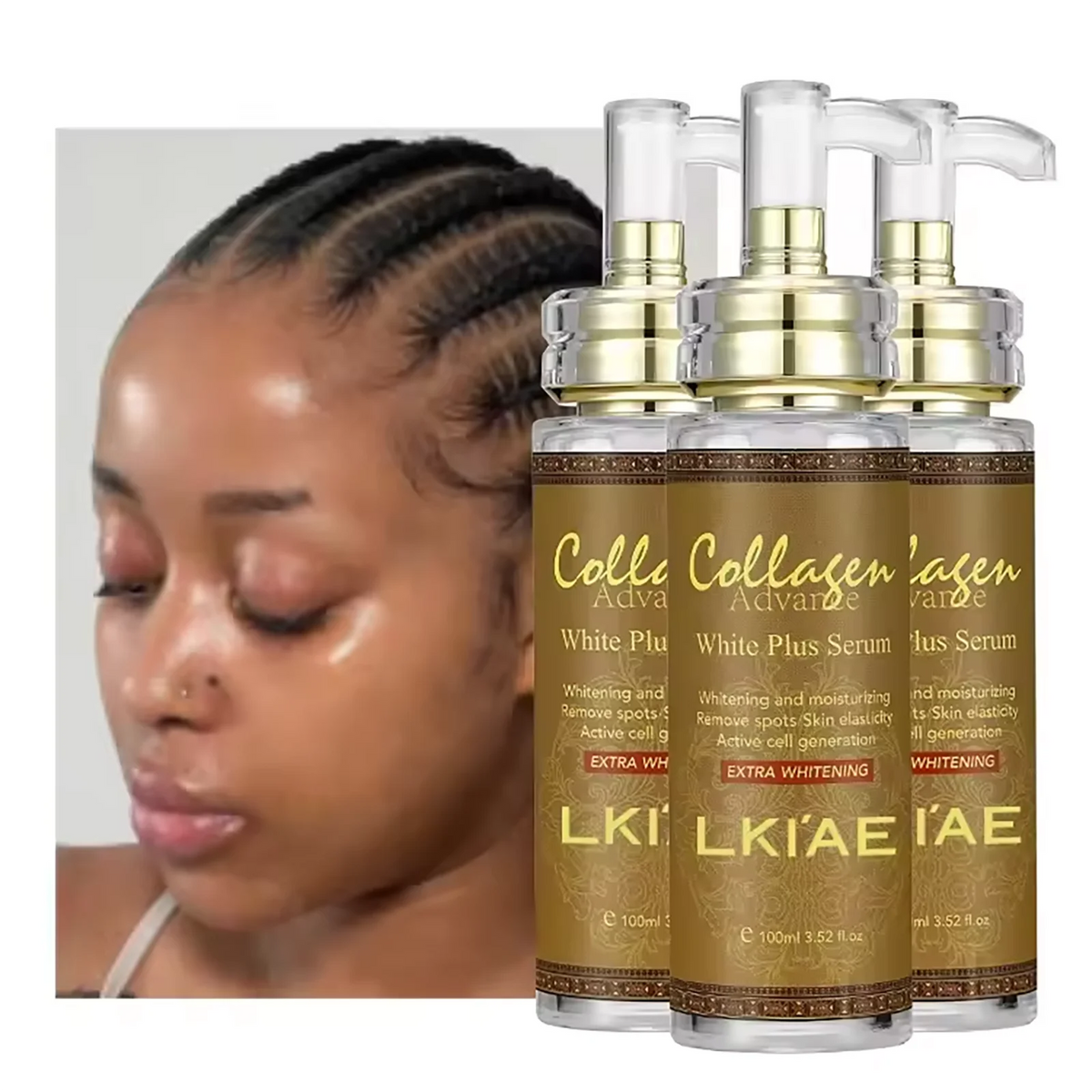 AILKE Skin Brightening Serum For Dark Spots And Even Tone