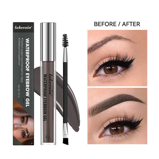 Lakerain Waterproof Long Lasting Eyebrow Gel For Smudge Resistant Wear