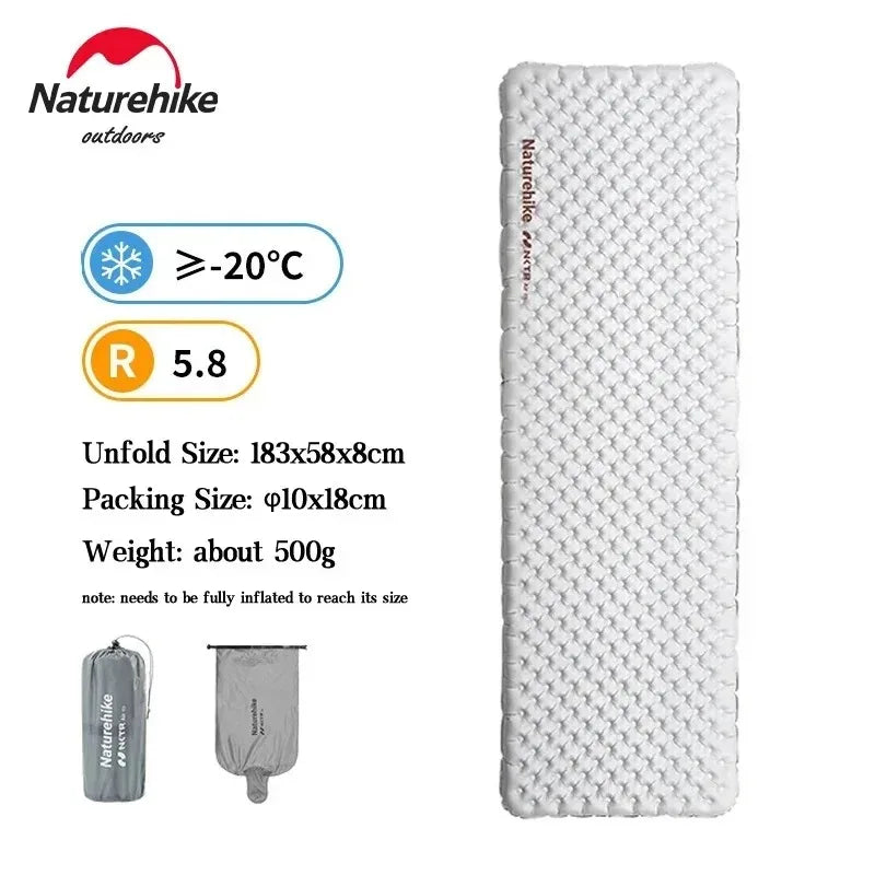 Naturehike Inflatable Camping Sleeping Pad For Outdoor Adventures