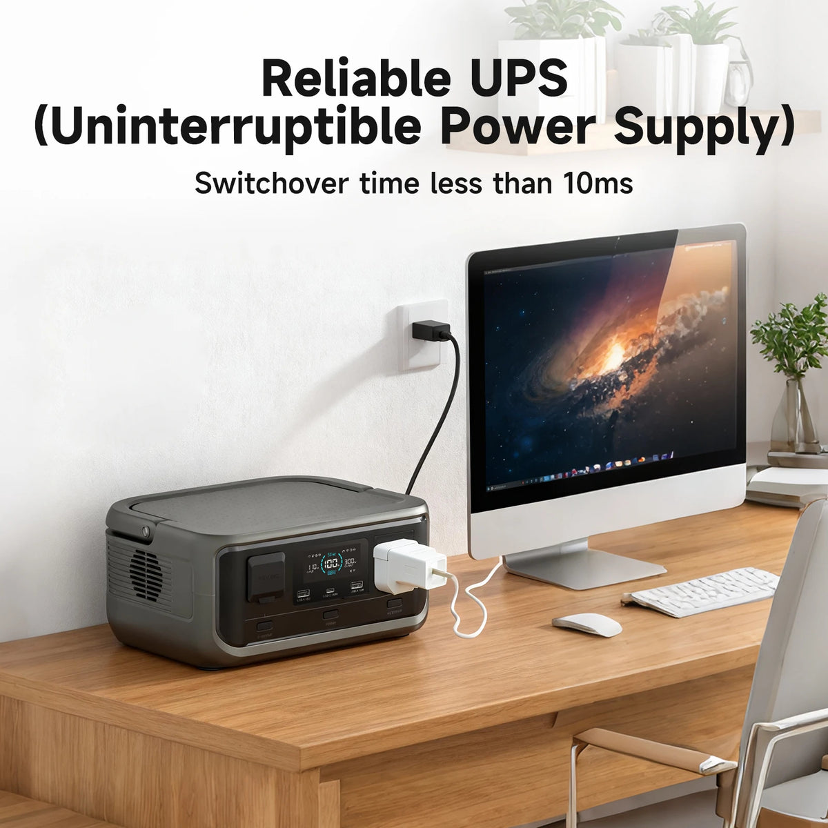ALLPOWERS VOLIX P300 Portable Solar Generator With Monocrystalline Panel