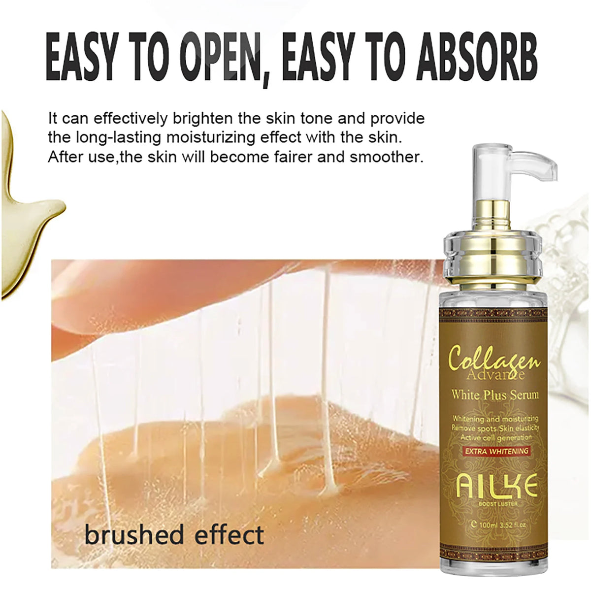 AILKE Skin Brightening Serum For Dark Spots And Even Tone