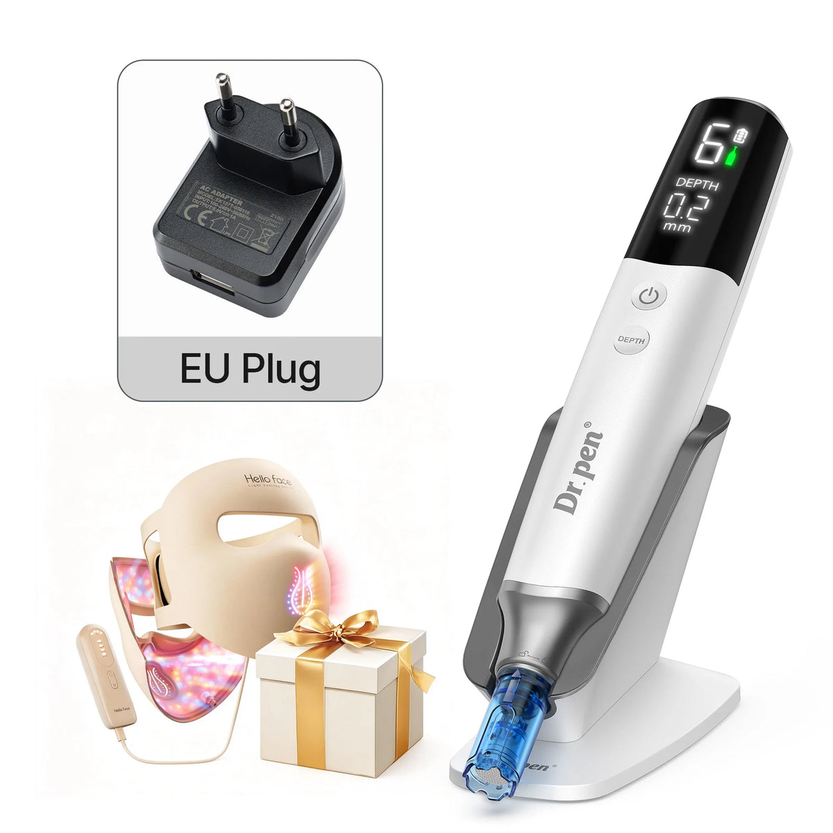 Dr.pen M9 Microneedling Device With Hello Face M300 LED Mask