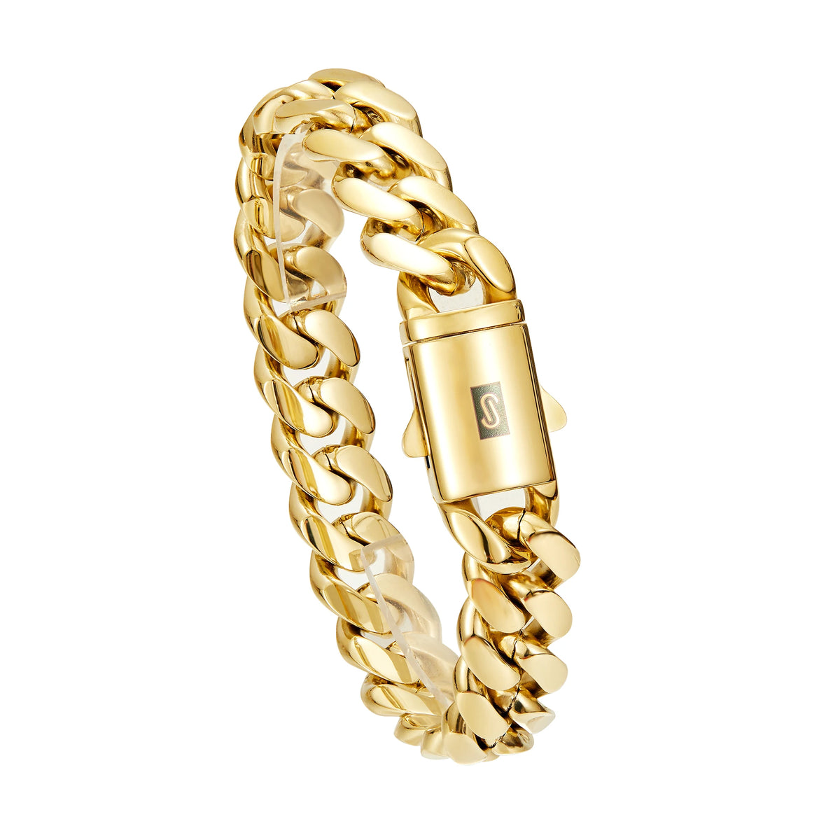 Stainless Steel Cuban Miami Link Chain Necklace for Unisex 316L