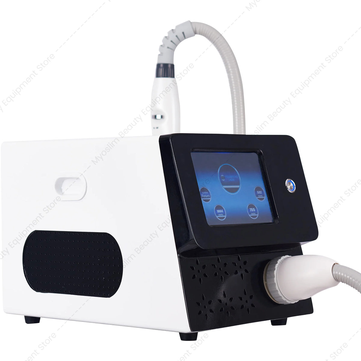 New High-Efficiency Portable Pico Lase Machine (532nm/755nm/1064nm) - Professional Beauty Device for Tattoo & Freckle Removal