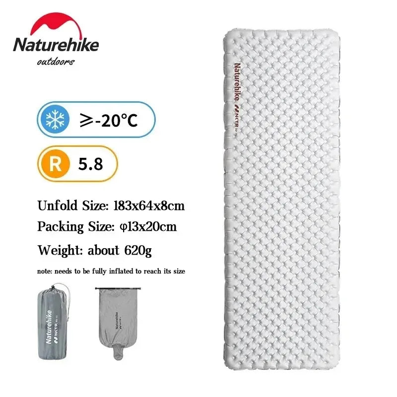 Naturehike Inflatable Camping Sleeping Pad For Outdoor Adventures