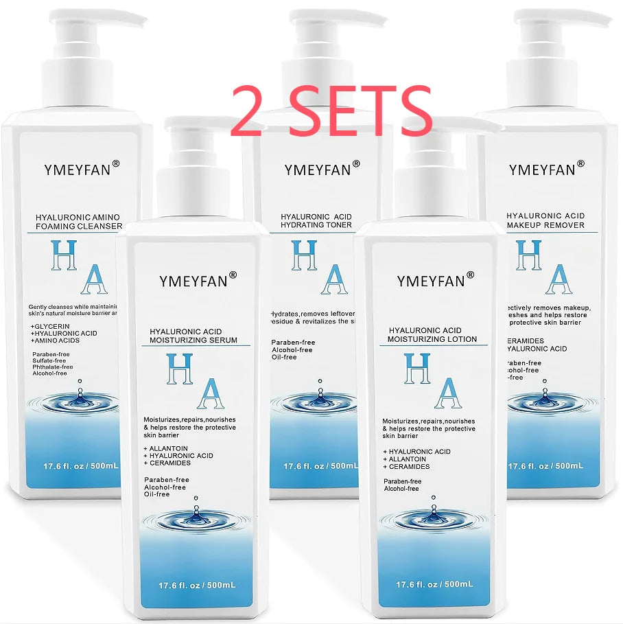 YMEYFAN Five In One Hyaluronic Acid Skincare Set For Hydration
