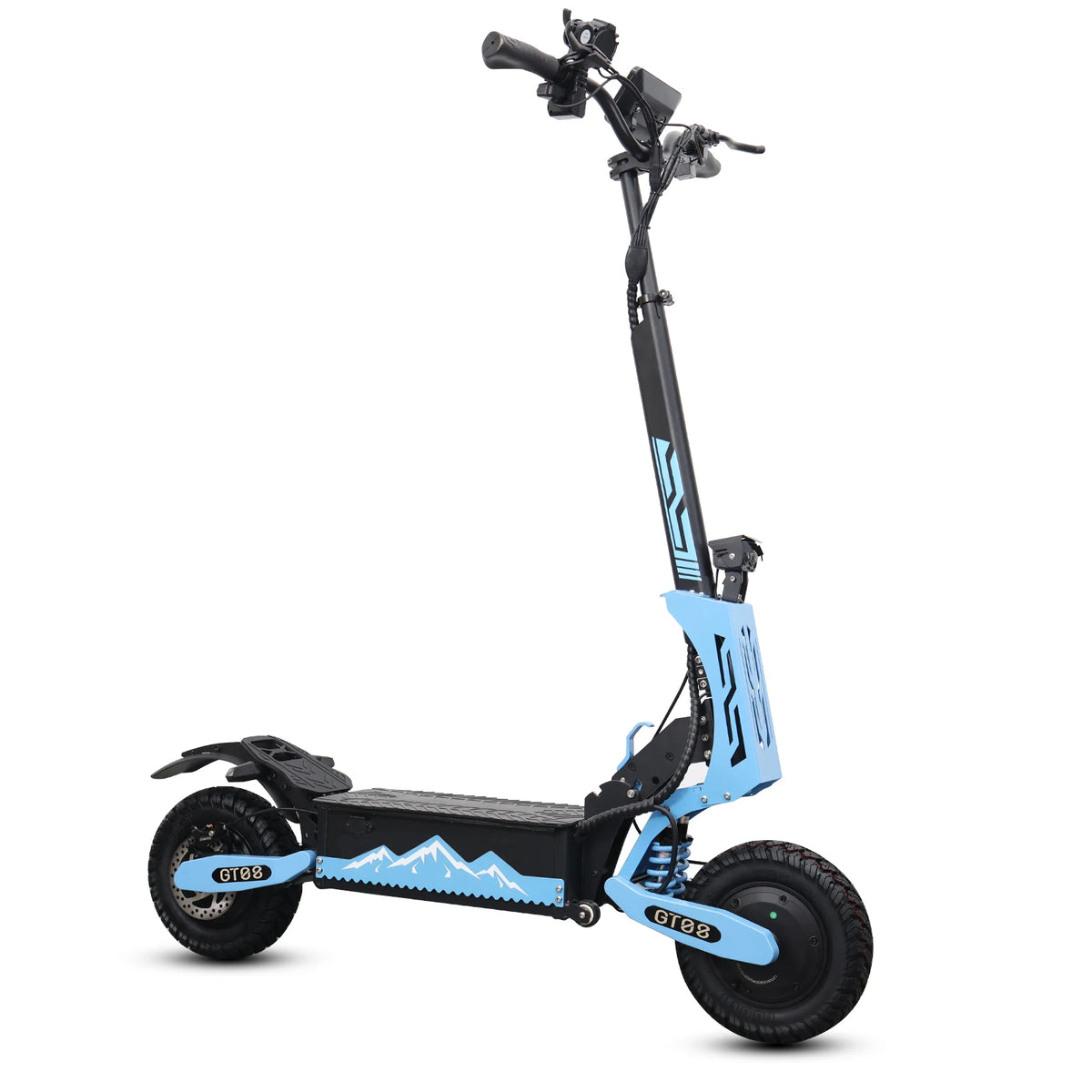 Arwibon Dual Motor Adult Electric Scooter With Off Road Tires