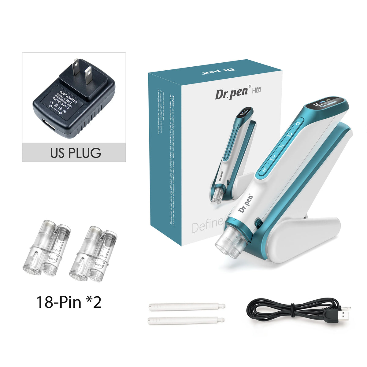 Dr. Pen H6 Advanced Serum Infusion Microneedling Pen