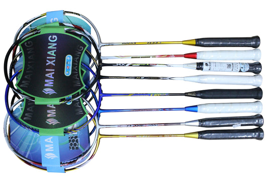 2 Pcs High-Elastic Carbon Fiber Bionic Elements Badminton Racket 28Lbs High-Quality Ultracore U10 Badminton Racquet