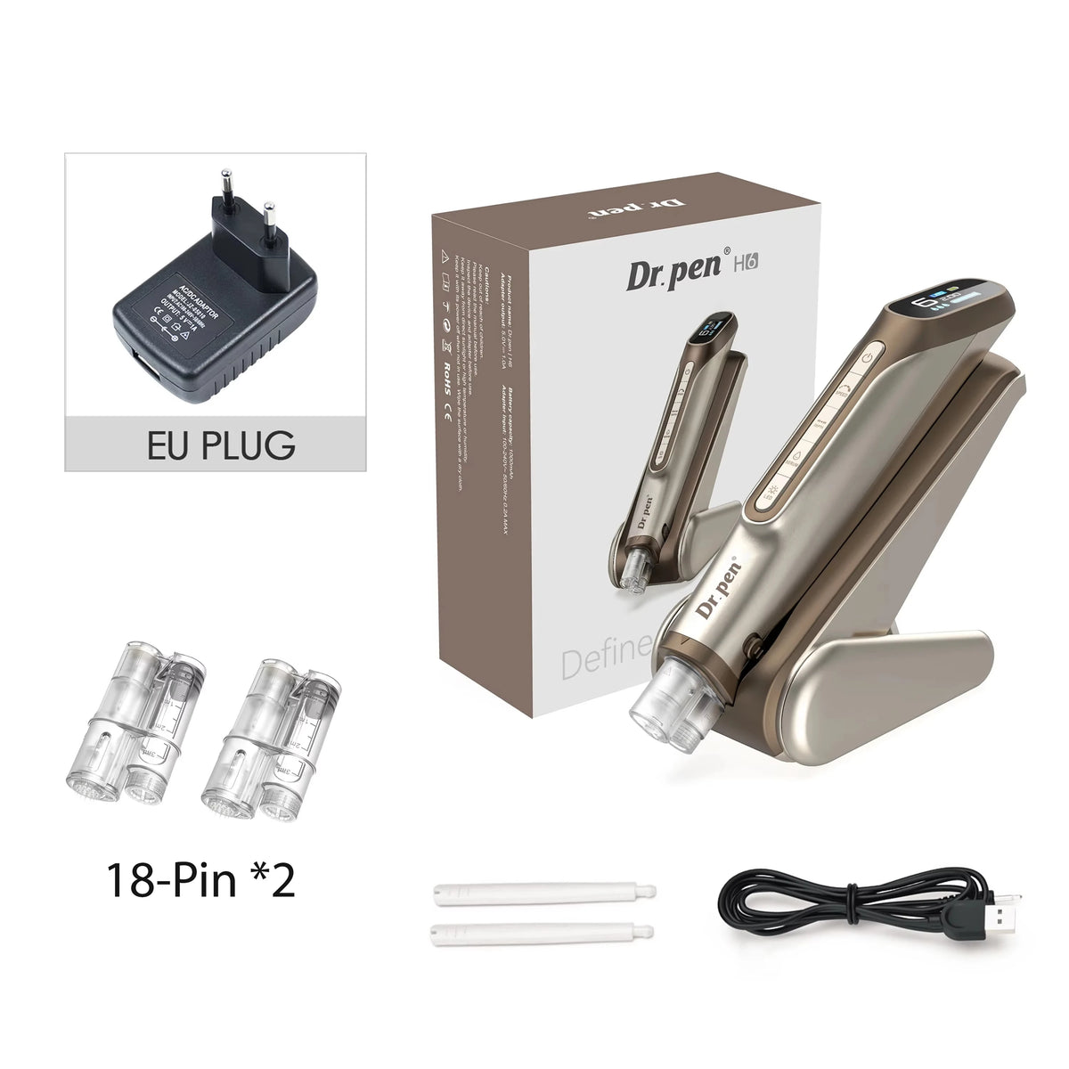 Dr. Pen H6 Advanced Serum Infusion Microneedling Pen